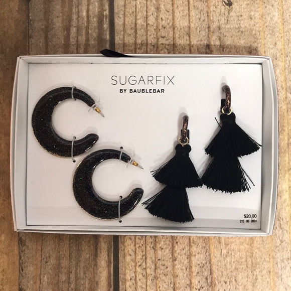 NWT-Sugarfix by Baublebar Post Earrings Gift Set - Picture 5 of 5